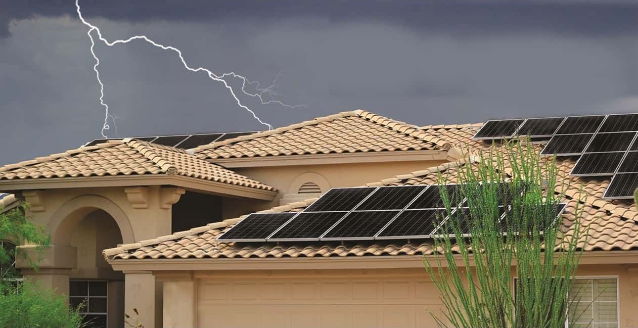 does solar panel work in rainy season 