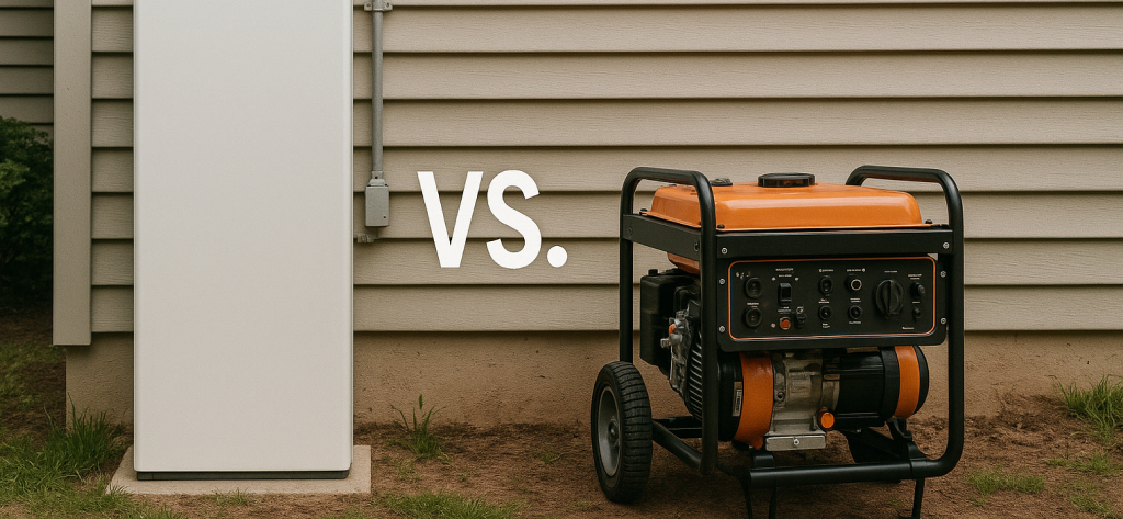 Battery Storage vs. Generator Whats Best for Home Backup