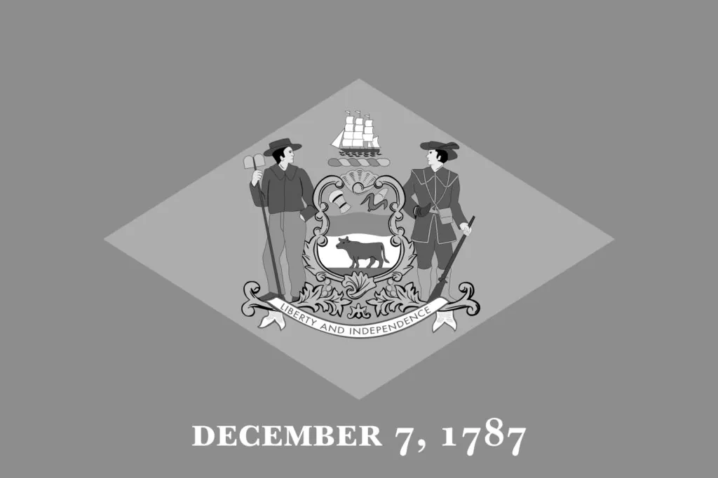 Delaware state flag